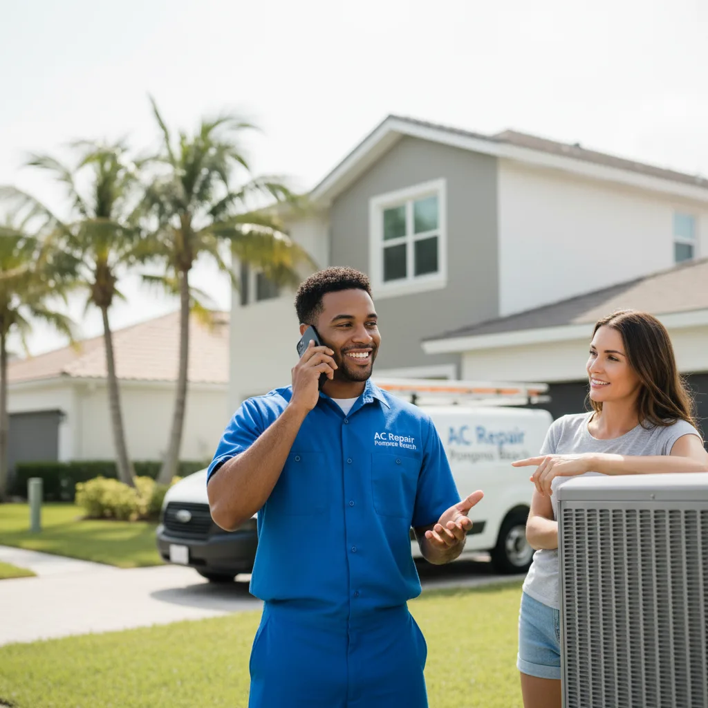 AC Repair Pompano Beach customer support in Yates Center